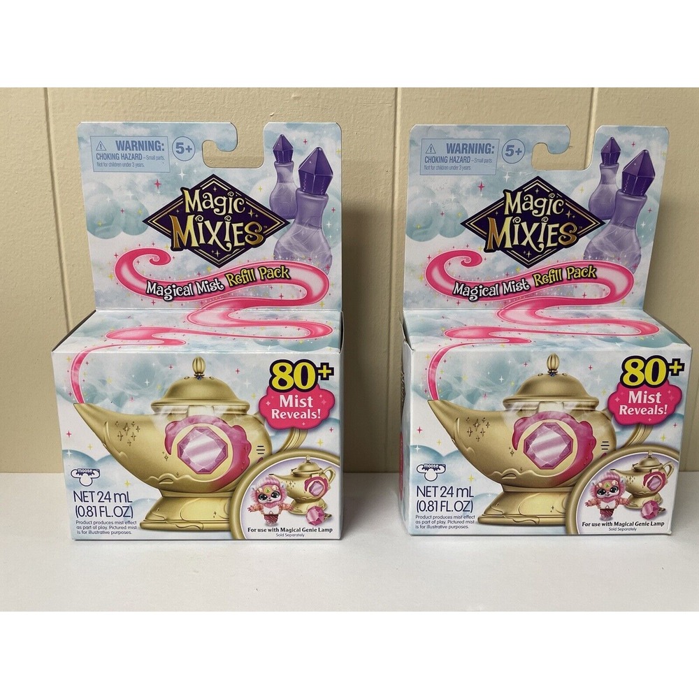 Magic Mixies Magical Reveal Mist Refill Pack Set‎ Of 2